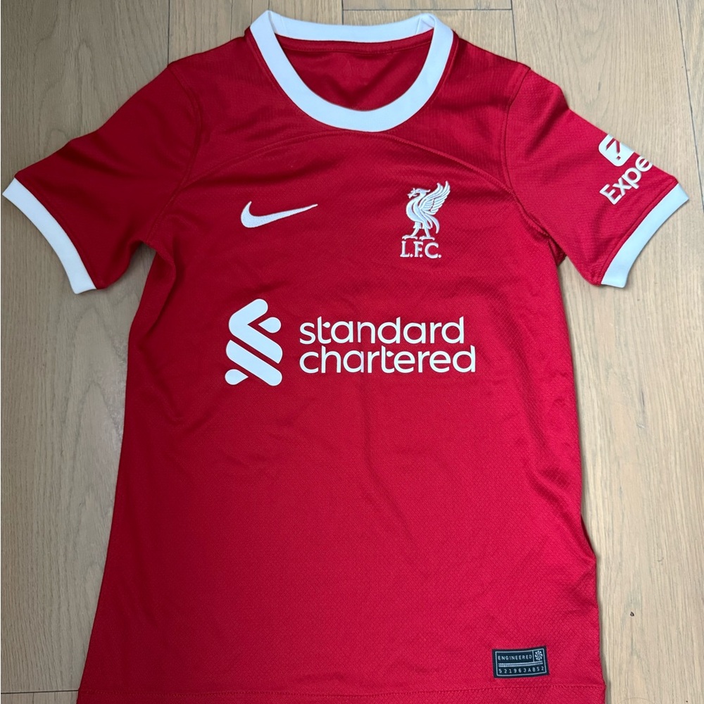 Kids Red Liverpool FC Shirt